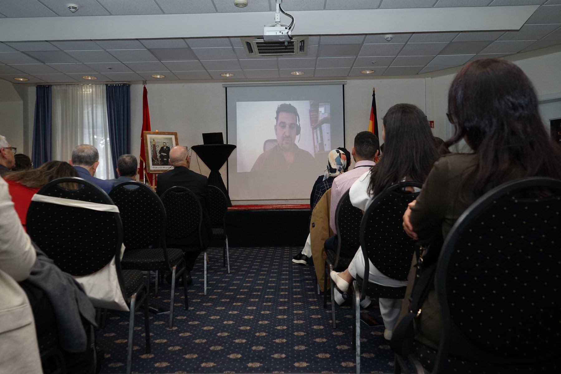Intervention à distance de Jaafaar Lakhssassi lors de la première rencontre annuelle de la MÄD